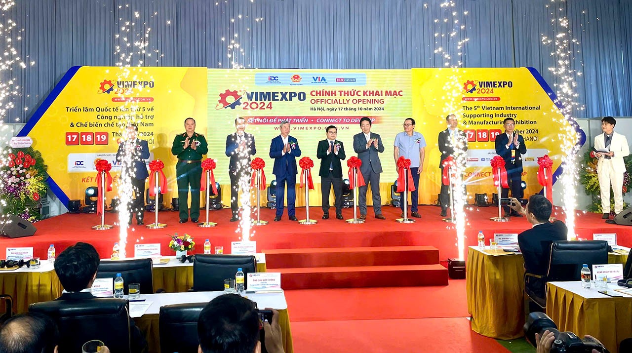Triển lãm VIMEXPO 2024 khai mạc sáng 17/10