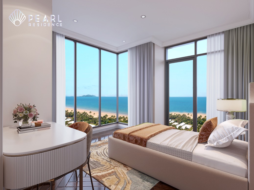 Không gian sống sang trọng, hiện đại và đầy đủ tiện nghi  tại căn hộ Pearl Residence .