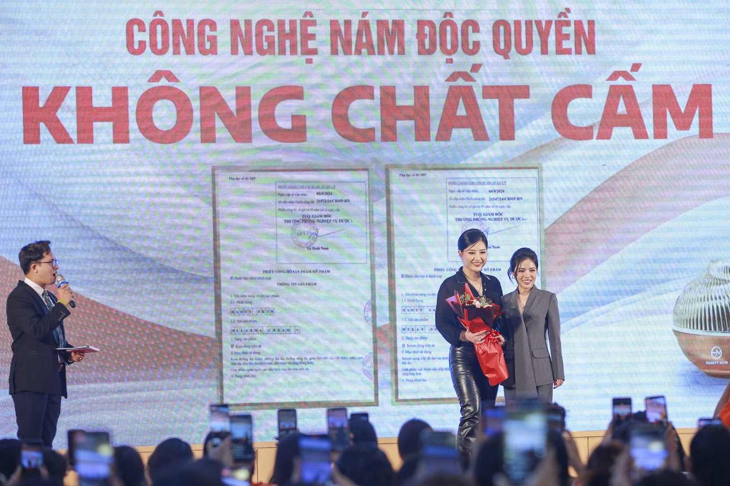 Công nghệ độc quyền nói không với chất cấm. Nhà sản xuất cam kết nếu phát hiện định lượng chất cấm trong sản phẩm sẽ bồi thường 100.000.000 VNĐ/ sản phẩm