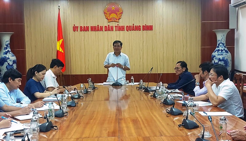 Ông Đoàn Ngọc Lâm phó chủ tịch thường trực UBND tỉnh phát biểu kết luận tại hội nghị