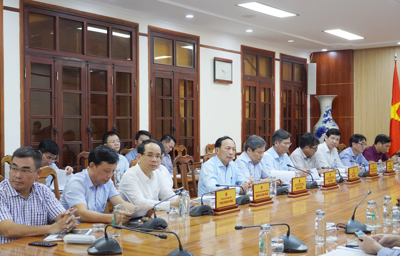 Các Đại biểu tham gia buổi làm việc.