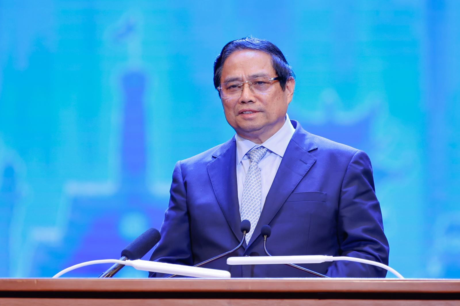 Thủ tướng: Chúng ta đang nắm trong tay trách nhiệm và sứ mệnh vẻ vang trước mối đe dọa lớn nhất với hành tinh - Ảnh: VGP/Nhật Bắc