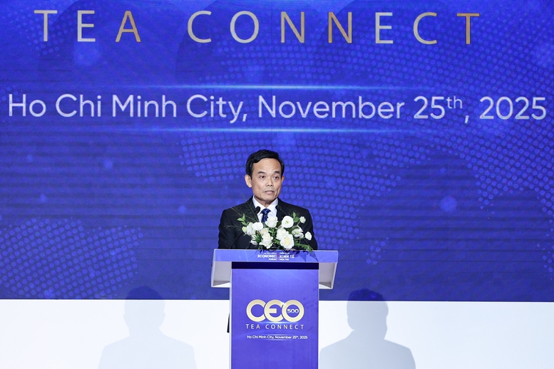 Bí thư Thành ủy TPHCM Trần Lưu Quang phát biểu tại chương trình - Ảnh: VGP/Nhật Bắc