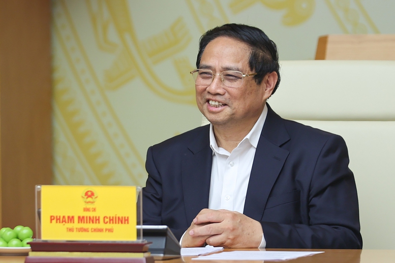 Thủ tướng khẳng định, Chính phủ, Thủ tướng Chính phủ luôn nhận được sự đồng hành, đồng tâm, chung sức, đồng lòng của các cơ quan báo chí, những người làm báo- Ảnh: VGP/Nhật Bắc