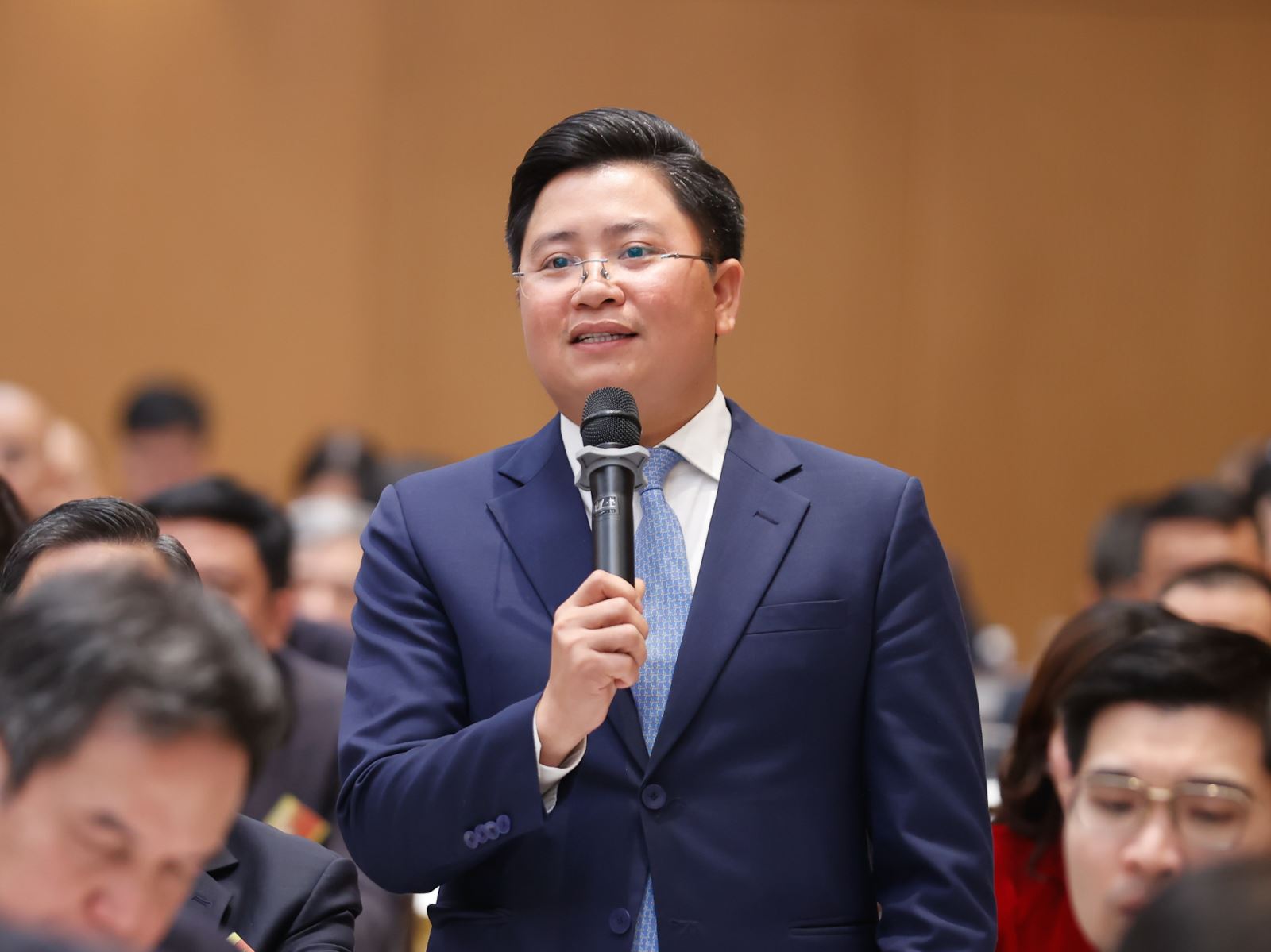 Ông Nguyễn Kim Hùng, Chủ tịch HĐQT Tập đoàn Kim Nam. Ảnh: VGP News