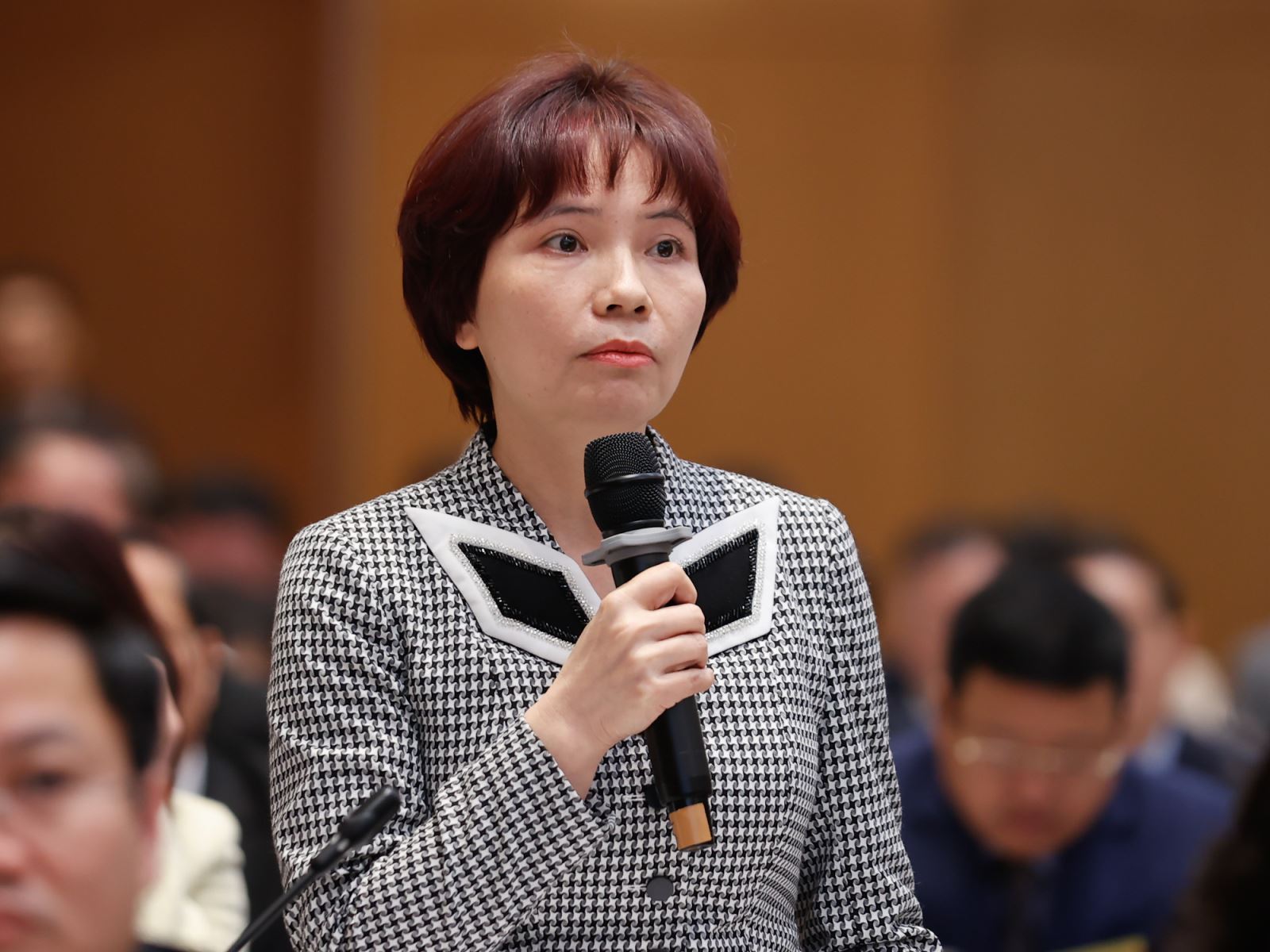 Bà Phạm Thị Nhung - Phó Tổng Giám đốc Ngân hàng VP Bank