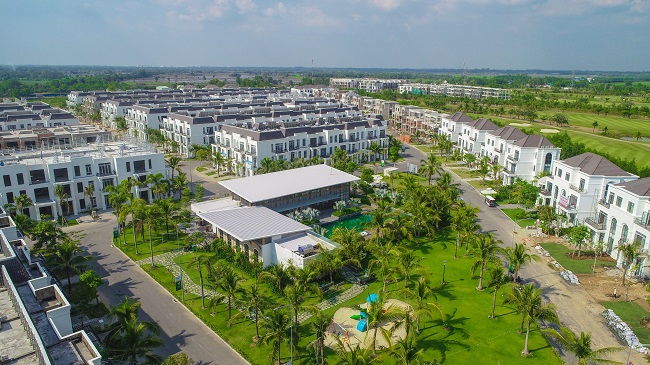 Khu đô thị Phúc An Ashita với nhiều mảng xanh. Ảnh Trần Anh Group