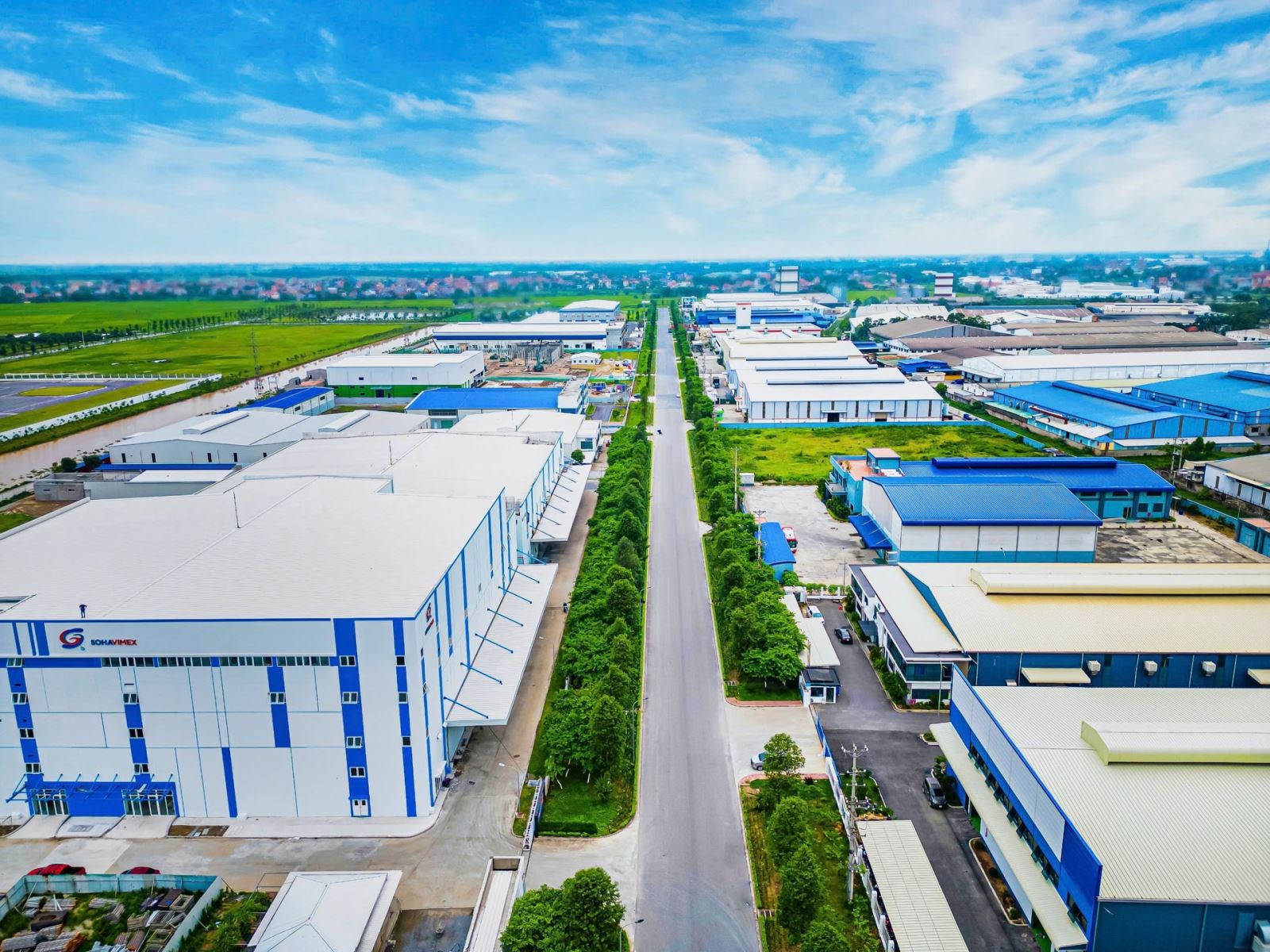 Khu công nghiệp Yên Mỹ II trên địa bàn tỉnh Hưng Yên