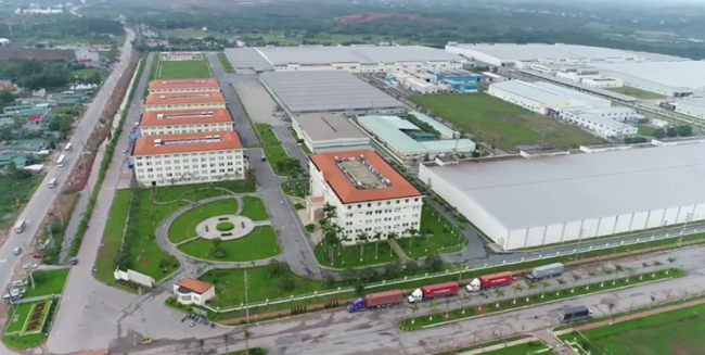 Khu công nghiệp tại tỉnh Quảng Ninh. Ảnh minh họa