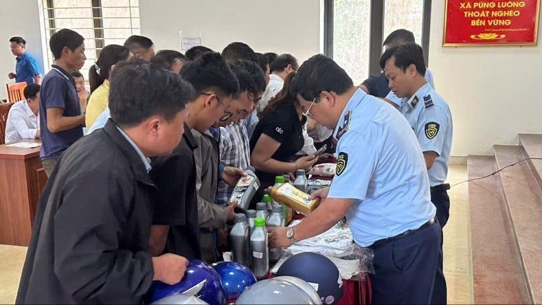 Đến hết 10 tháng năm 2025, lực lượng Quản lý thị trường tỉnh đã phát hiện xử lý 772 vụ vi phạm, xử phạt hành chính trên 5,6 tỷ đồng