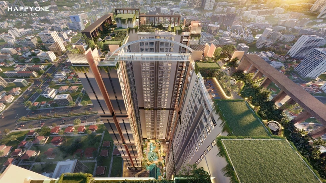 Phối cảnh dự án Happy One Central Bình Dương
