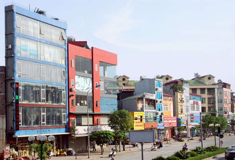 Hà Nội kiên quyết không để phát sinh nhà đất siêu mỏng, siêu méo. Ảnh: Internet