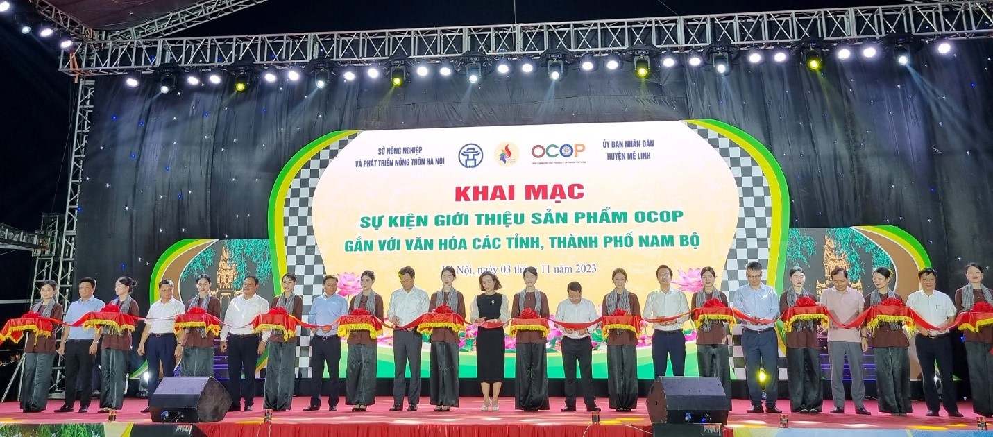  Hà Nội giới thiệu sản phẩm OCOP gắn với văn hóa các tỉnh, thành phố Nam Bộ.