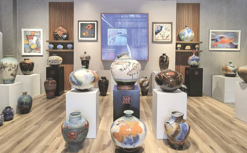 Bộ sản phẩm gốm men Suối Ngọc đạt chứng nhận OCOP 5 sao