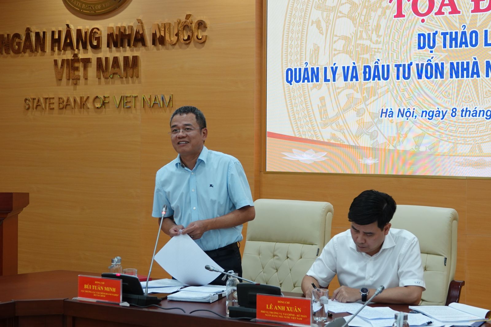 Ông Bùi Tuấn Minh, Cục trưởng Cục Tài chính doanh nghiệp 