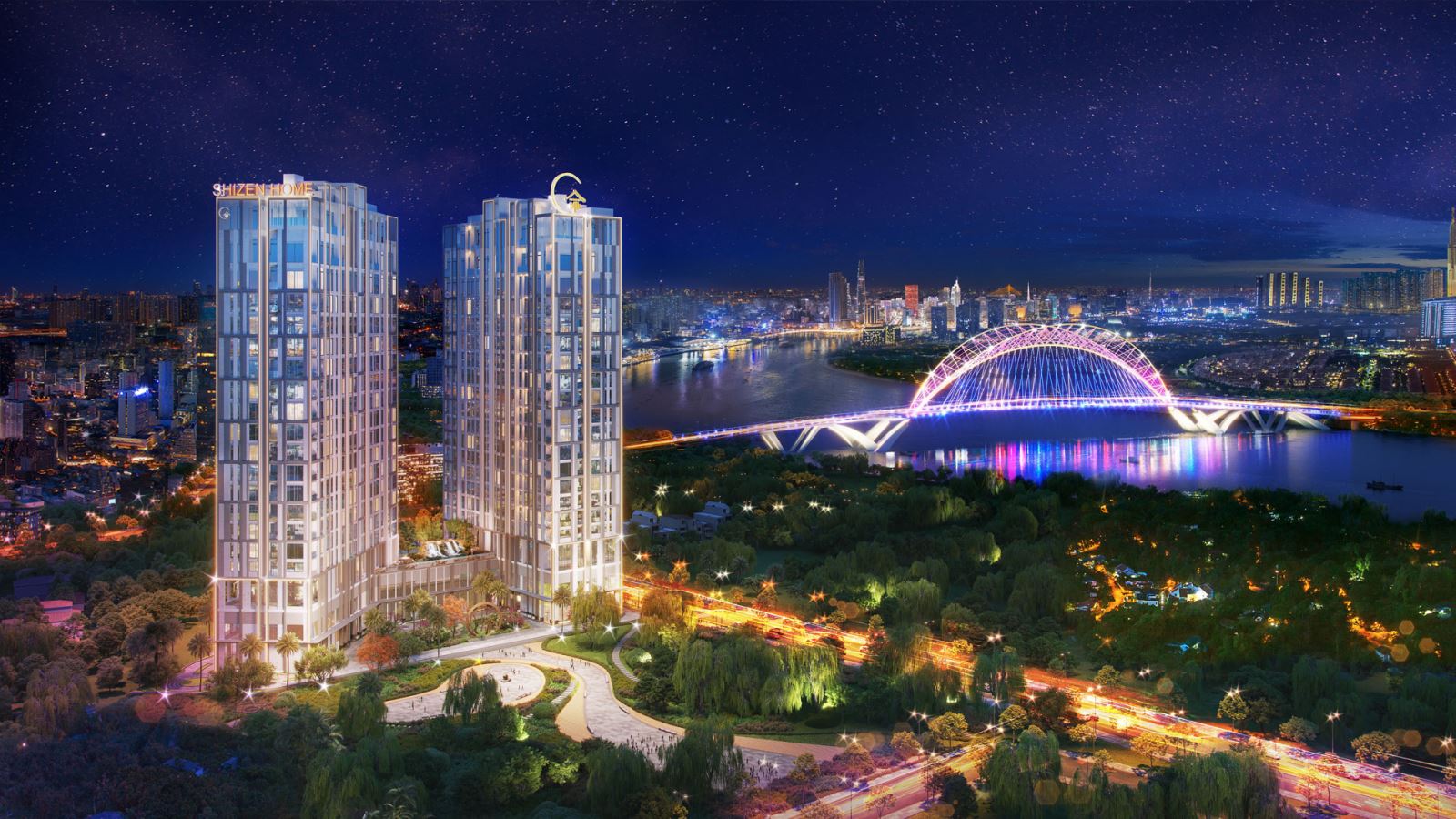 Dự án Khu Trung tâm Thương mại và Căn hộ cao cấp do Công ty Gotec Việt Nam làm chủ đầu tư (tại đường Bến Nghé, phường Tân Thuận Đông, Quận 7)