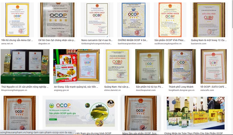 Hện tại khu vực phía bắc đã có hơn 1.200 sản phẩm của Chương trình mỗi  xã  một sản phẩm (OCOP) đạt chất lượng ba sao, bốn sao và năm sao, chiếm 55,74% tổng số sản phẩm OCOP của cả nước.