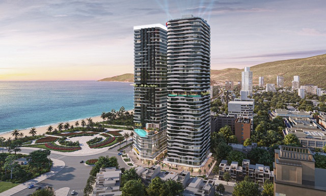 Phối cảnh dự án Ngô Mây Courtyard - CADIA Quy Nhon tại tỉnh Bình Định