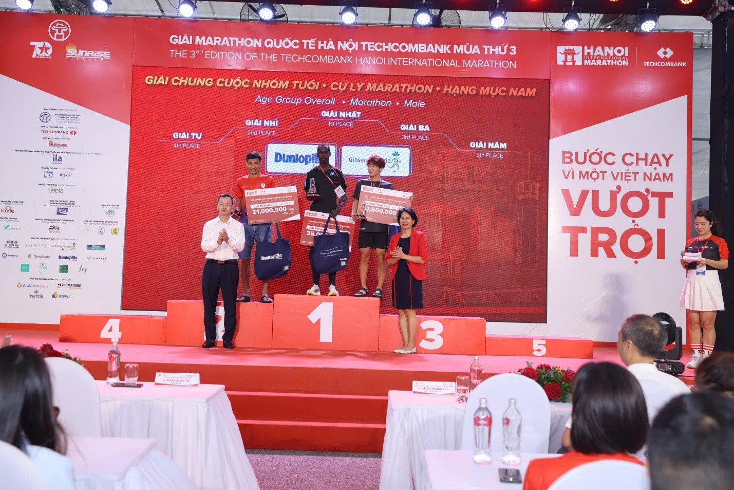 Chung cuộc nhóm tuổi cự ly Marathon hạng mục nam