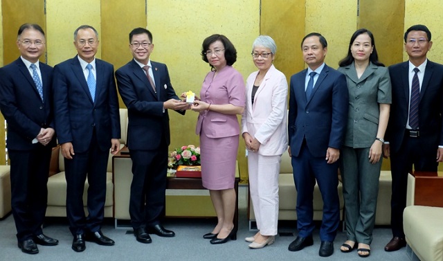 Buổi tiếp Đại sứ Việt Nam tại Thái Lan. Nguồn https://www.danang.gov.vn/