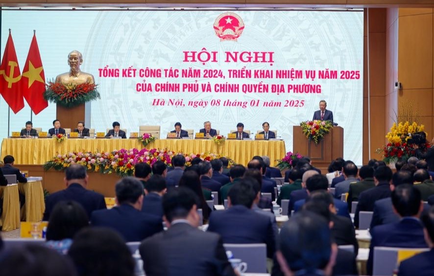 Tổng Bí thư Tô Lâm phát biểu tại Hội nghị