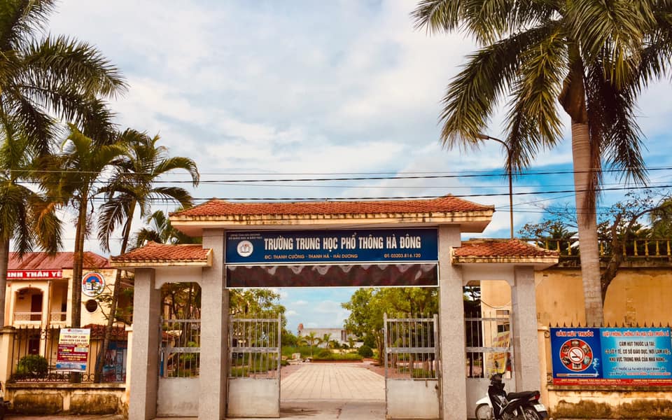 Dự án xây mới, cải tạo trường THPT Hà Đông, Thanh Hà, Hải Dương