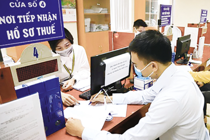 Doanh nghiệp được tạm nộp 80% thuế thu nhập doanh nghiệp trong 4 quý. Ảnh: Internet