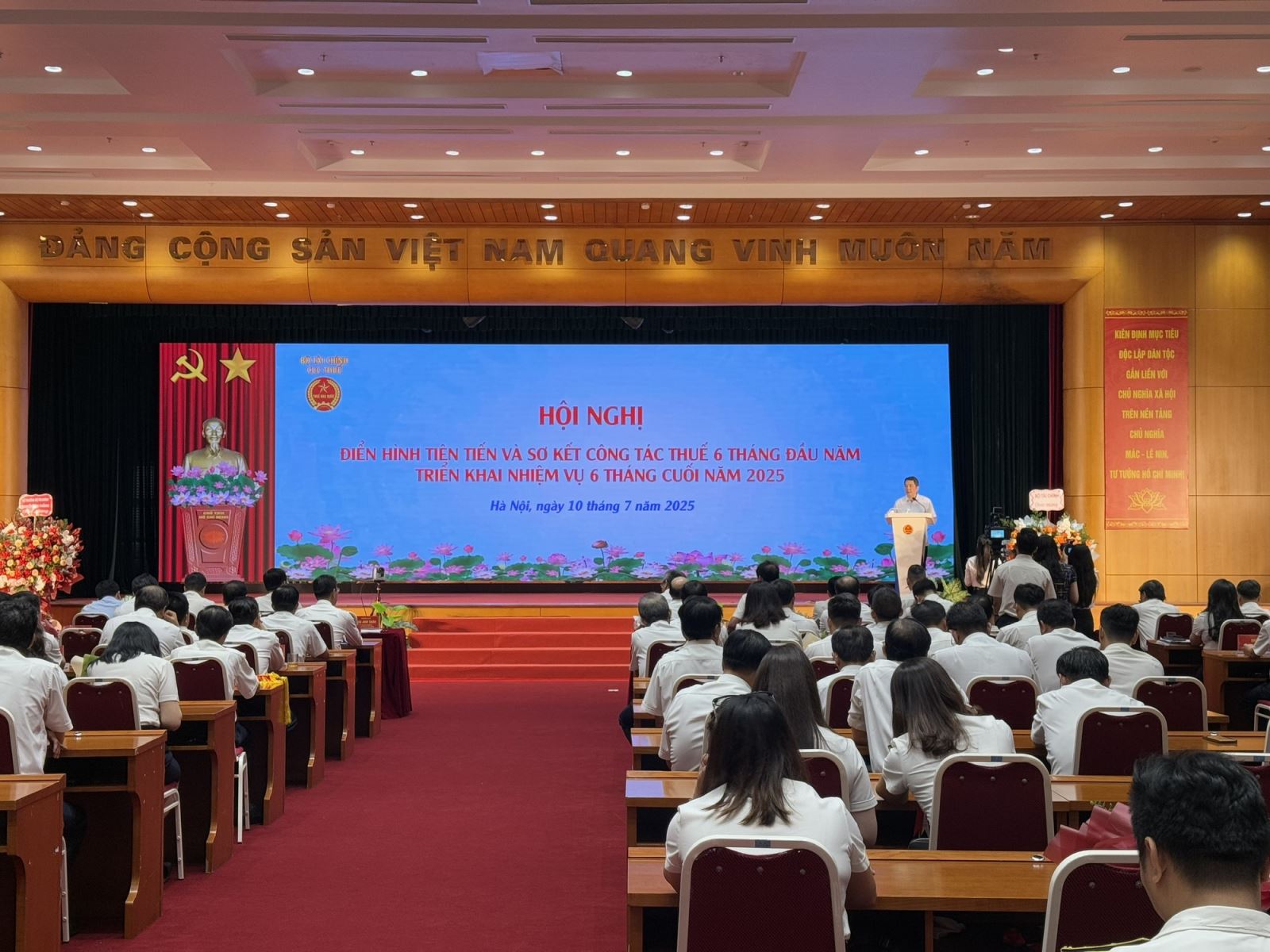 Hội nghị Sơ kết 6 tháng đầu năm, triển khai nhiệm vụ 6 tháng cuối năm của ngành thuế