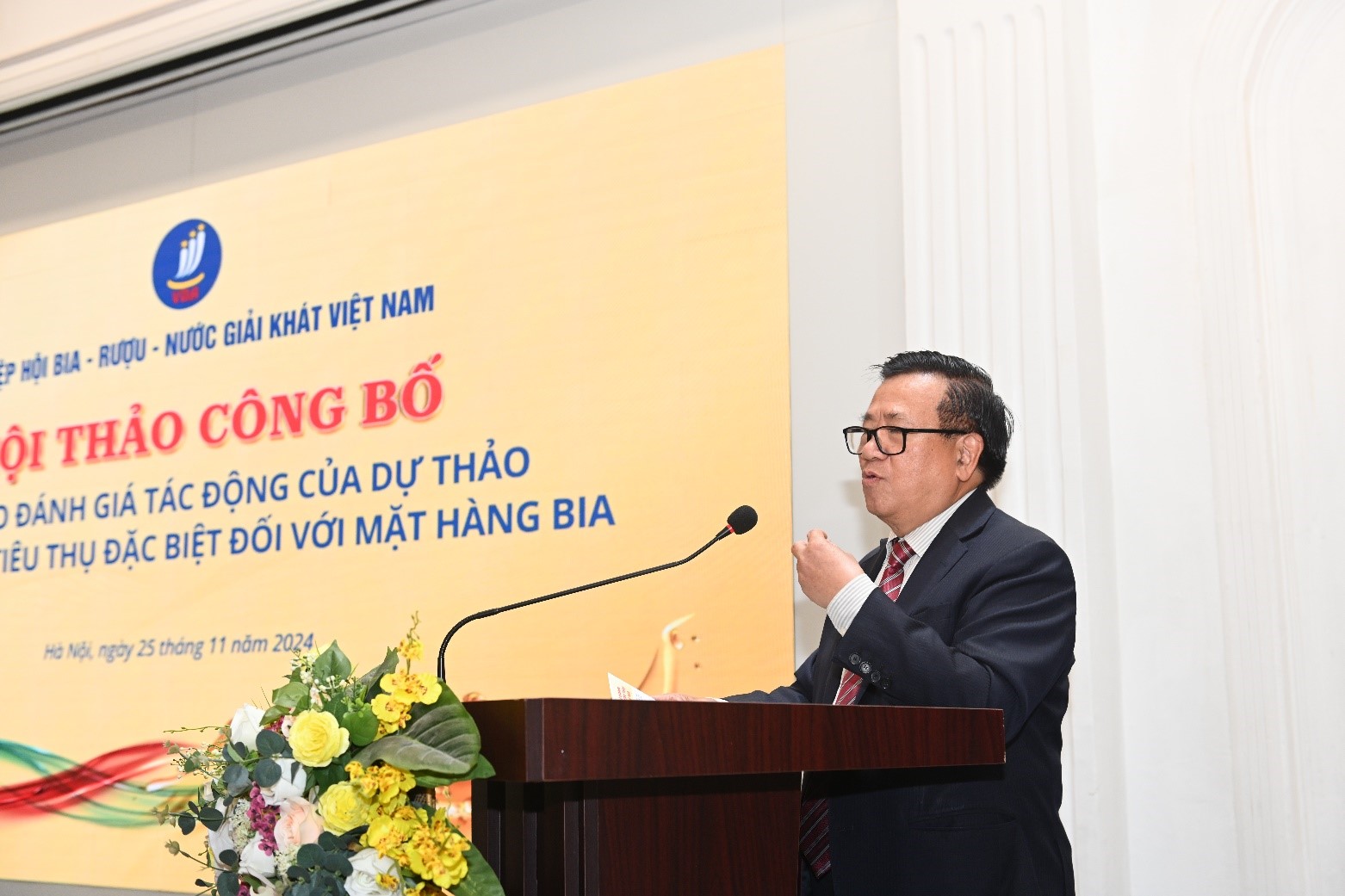 PGS TS Nguyễn Văn Việt, Hiệp hội Bia - Rượu - Nước Giải khát Việt Nam chia sẻ ý kiến