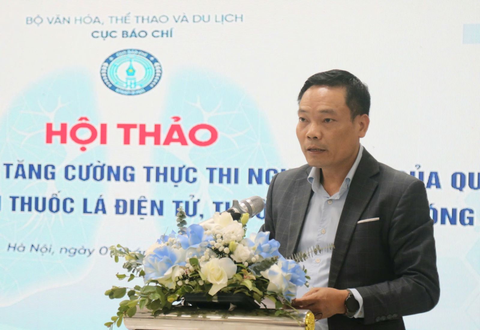  Phó Cục trưởng Cục Báo chí (Bộ Văn hóa, Thể thao và Du lịch) Đặng Khắc Lợi nhấn mạnh vai trò đặc biệt quan trọng của báo chí và truyền thông trong giai đoạn thực thi chính sách