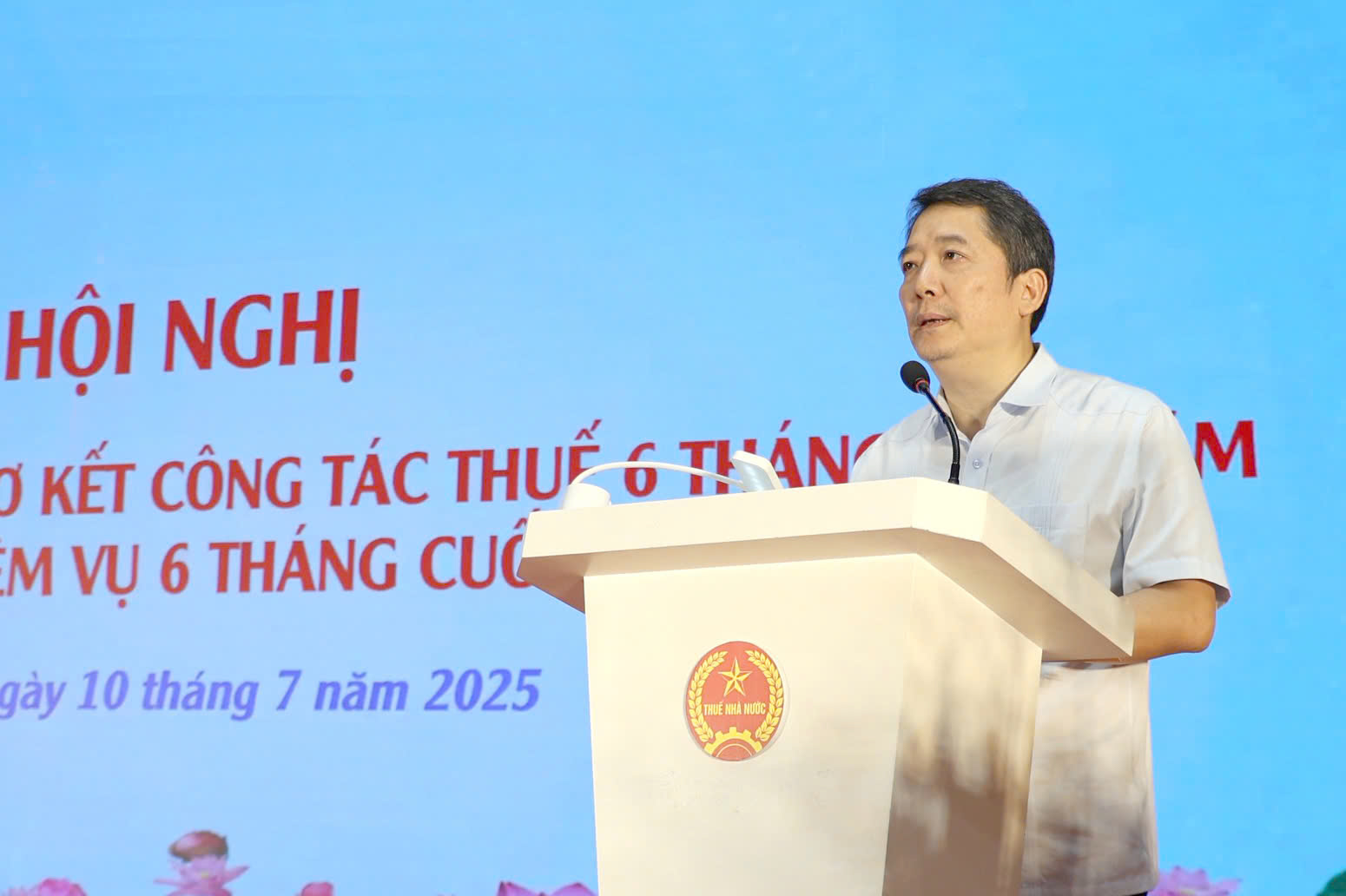 Thứ trưởng Bộ Tài chính Cao Anh Tuấn phát biểu tại Hội nghị - Ảnh: VGP/HT