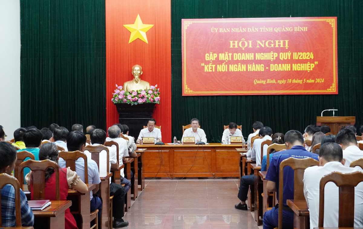 Toàn cảnh Hội nghị gặp mặt doanh nghiệp quý II/2024 