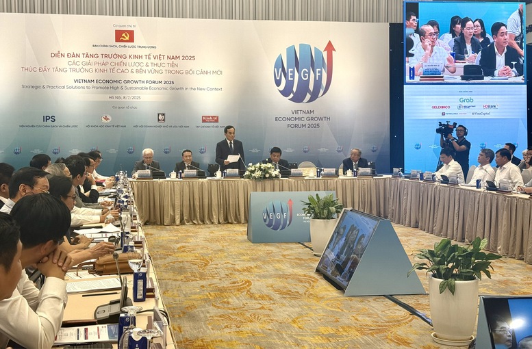 Diễn đàn Tăng trưởng Kinh tế Việt Nam 2025 (Vietnam Economic Growth Forum – VEGF) - Ảnh: VGP/HT