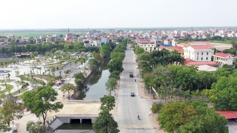 Quang cảnh huyện Phù Cừ. Nguồn: IT