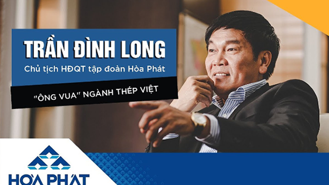 Ông Trần Đình Long – Chủ tịch HĐQT tập đoàn Hòa Phát (ảnh Nguyễn Quốc Thanh)