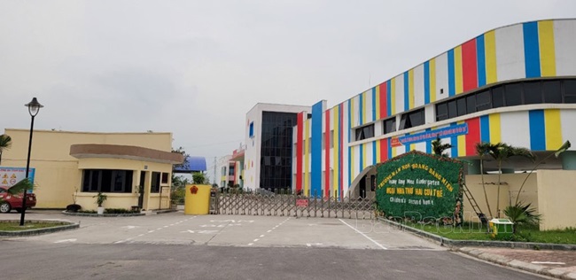 Trường mầm non Hoàng Đăng Miện thị trấn Gia Bình. Ảnh minh họa