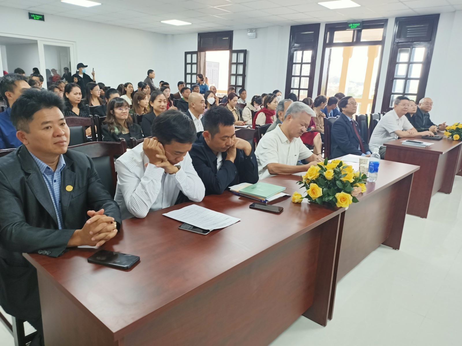 Hội nghị thu hút nhiều doanh nghiệp, hợp tác xã, thành viên Hiệp hội doanh nghiệp tỉnh Lâm Đồng tham dự.