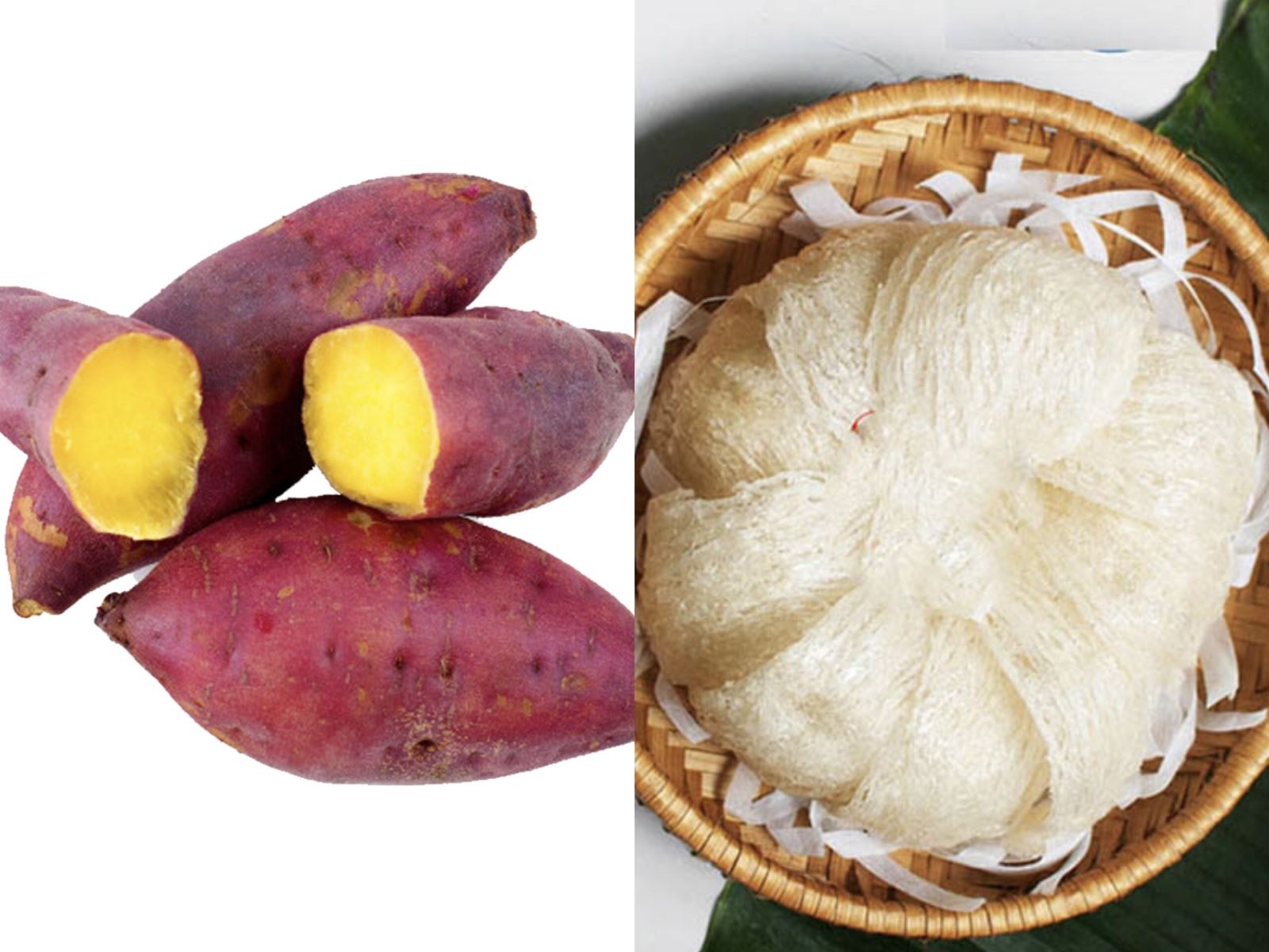 Yến sào và khoai lang được xuất khẩu chính ngạch sang Trung Quốc