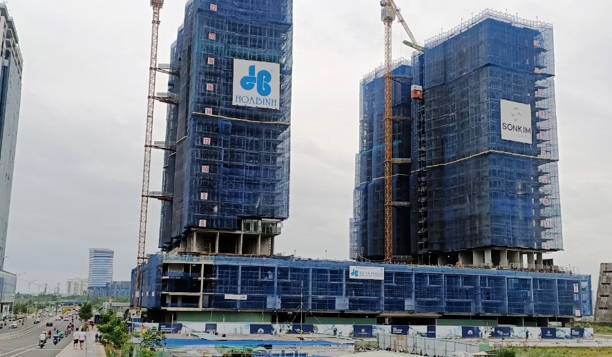 Một công trình do HBC thi công trên địa bàn TP. Thủ Đức, TP. HCM.