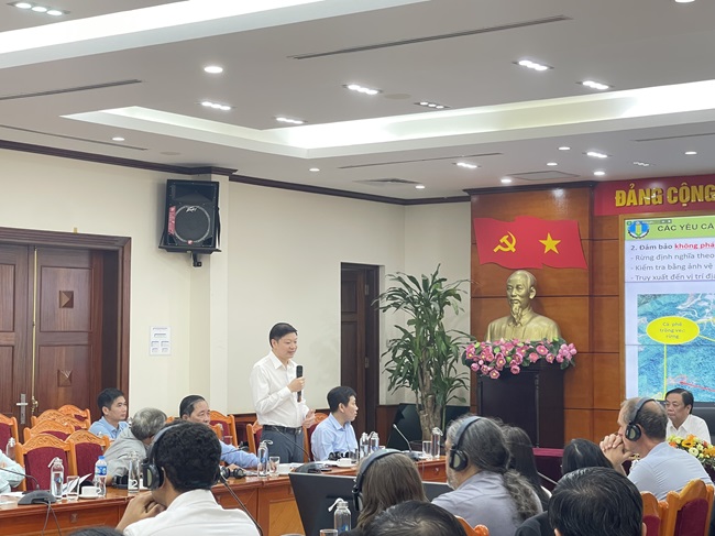 Ông Trần Quang Bảo - Cục trưởng Cục Lâm nghiệp. Ảnh: Anh Thư