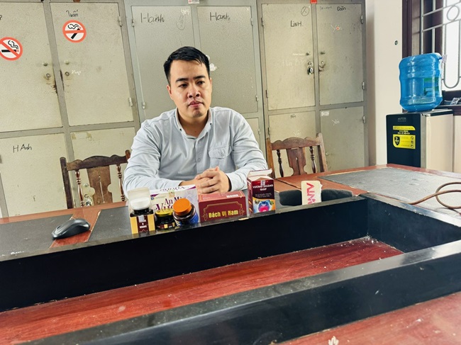 Đối tượng Đặng Văn Thắng. Ảnh: CA Bắc Giang