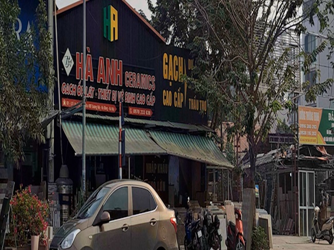 Xưởng đá Hà Anh. Ảnh PV