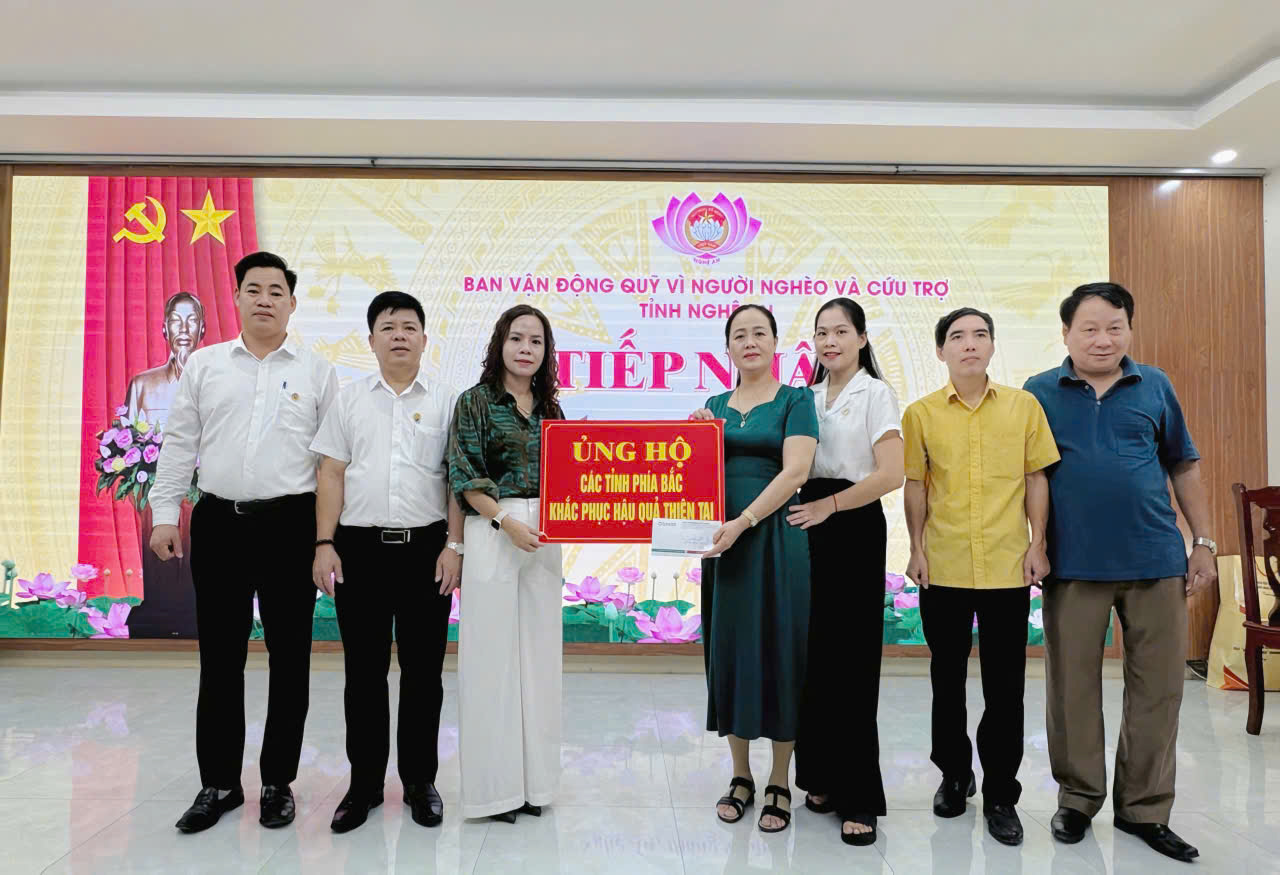 Công ty cổ phần nhân lực Quốc tế Kaizen, có địa chỉ tại Phường Quang Trung, Tp.Vinh, Nghệ An đã ủng hộ 61.0 triệu đồng.