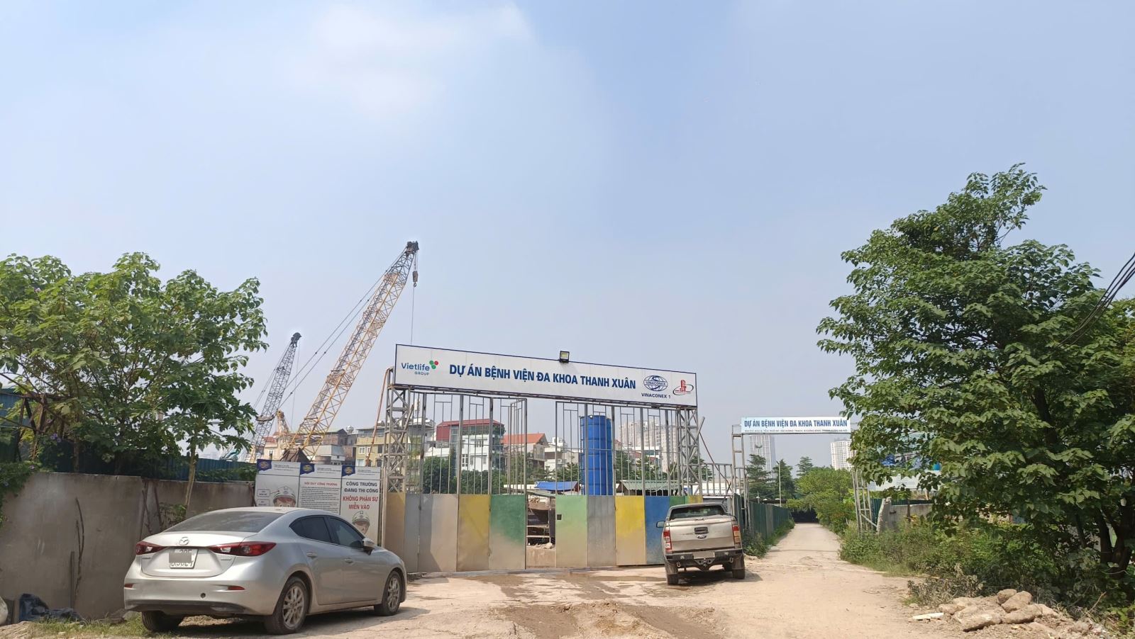 Dự án bệnh viện đa khoa Thanh Xuân/Ảnh Phạm Hùng