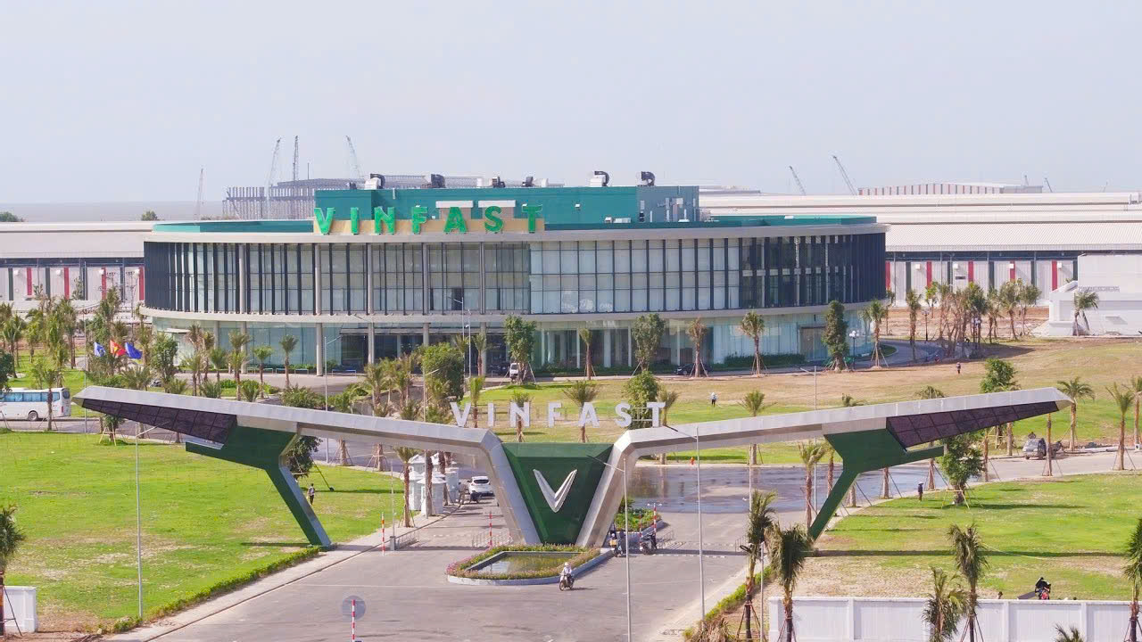 Nhà máy Vinfast tại Hải Phòng. Ảnh minh họạ