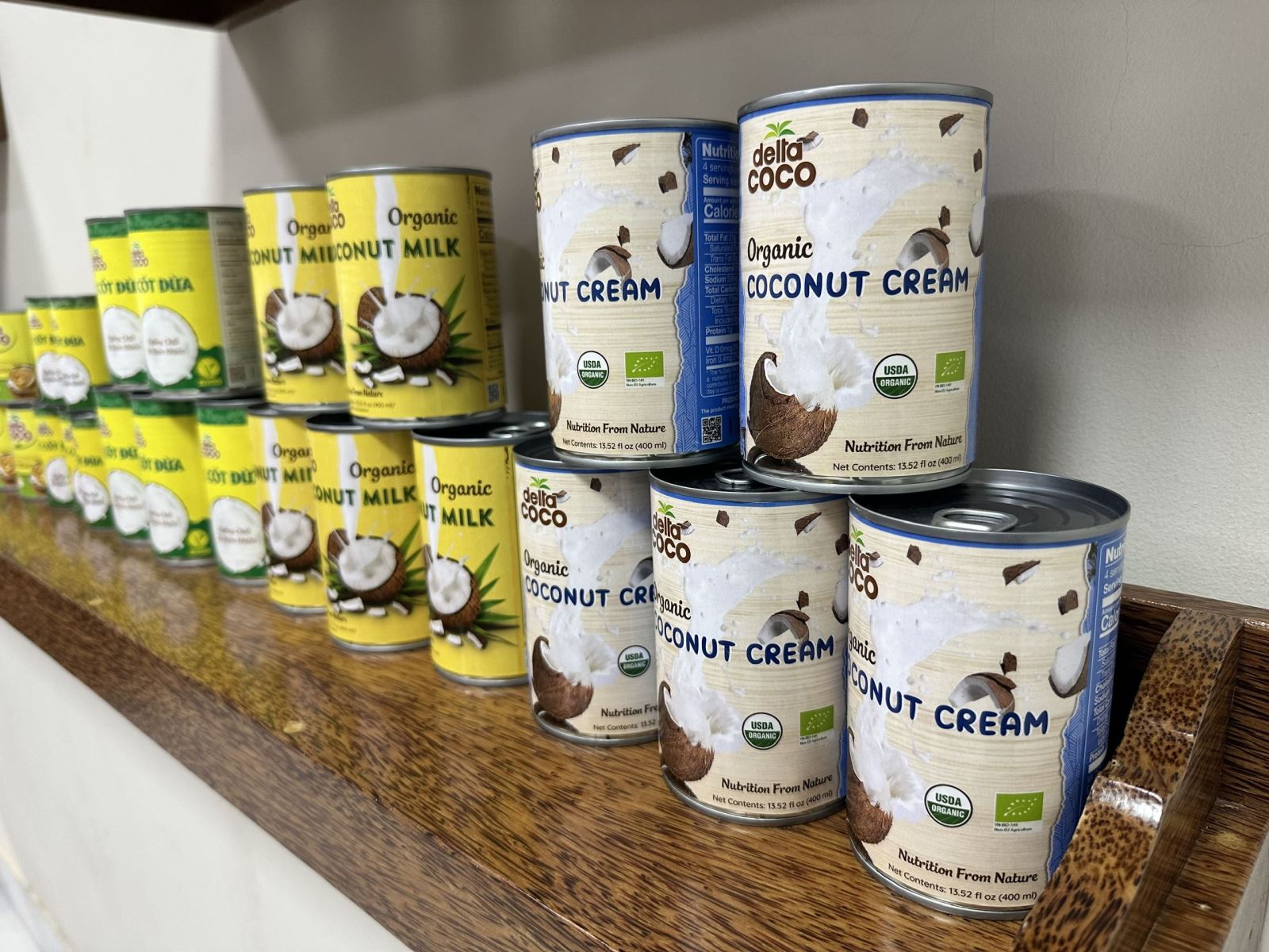 Nước cốt dừa và nước dừa khoen của BEINCO, biểu tượng cho sự sáng tạo và chất lượng trong chế biến dừa Bến Tre