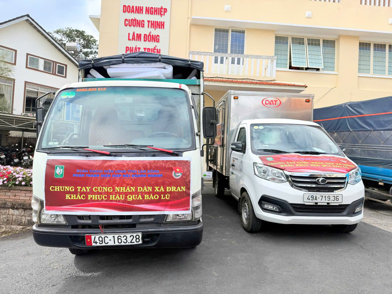 Bên cạnh hỗ trợ tài chính, nhiều doanh nghiệp và hội viên còn tham gia vận động nhu yếu phẩm, đồ dùng thiết yếu để kịp thời hỗ trợ