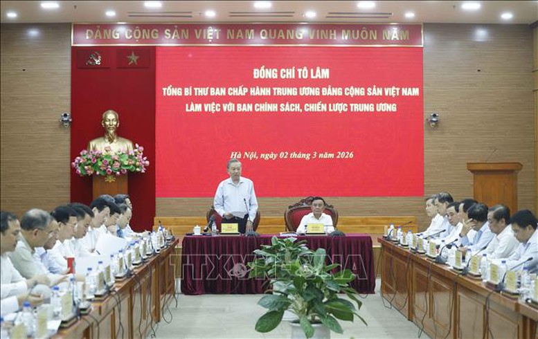 Tổng Bí thư Tô Lâm: Hoàn thiện 'bản thiết kế tổng thể' cho mô hình tăng trưởng kinh tế của Việt Nam đến năm 2045- Ảnh 4.