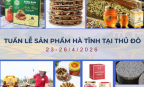 Đặc sản Hà Tĩnh hiện diện tại trung tâm mua sắm Tràng Tiền