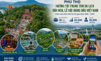Phú Thọ hướng tới trung tâm du lịch văn hóa, lễ hội bằng chiến lược phát triển bền vững